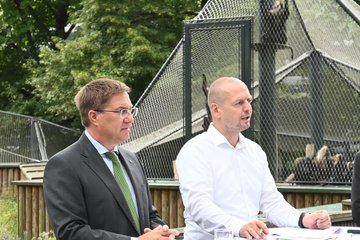 Pressekonferenz Tiergarten