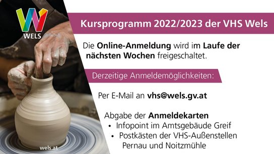 Anmeldung Kursprogramm VHS