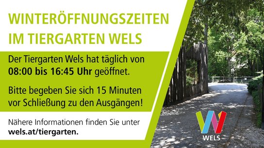 Sujet Tiergarten Winteröffnungszeiten
