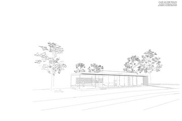 Bistro Südwind Planstand zum Zeitpunkt des Verfahrens der Pächtersuche © Architekt DI Wolfgang Frohring