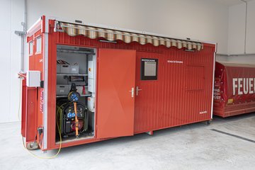 Feuerwehr Pernau Container