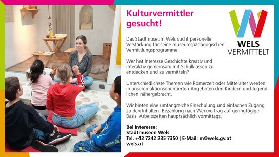 Kulturvermittler gesucht Infoscreen