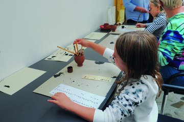 Minoriten Schreibstube Kinder © Stadtmuseum Wels