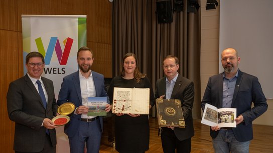 PK Stadtarchiv Bildband Rabl Oberndorfer Gruppenfoto