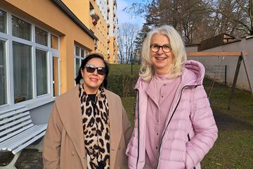 Kreativ Deutsch fördern Quartier Gartenstadt Trainerinnen