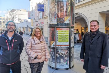Kultur Litfasssäule Vize Raggl