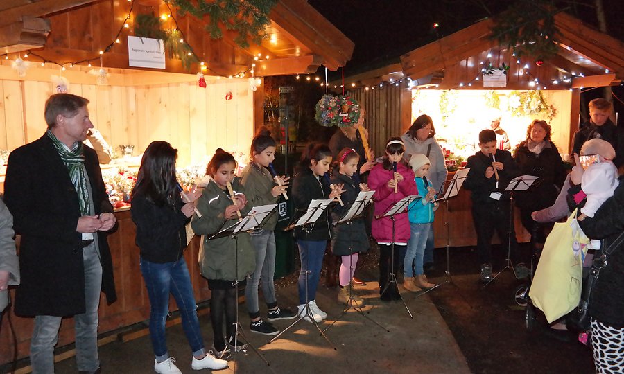 Adventmarkt in der Noitzmühle - Kinderchor