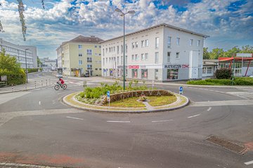 Kreisverkehr Vogelweide