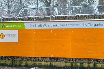 Tiergarten Sponsoring-Wand