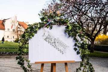 PK Frühling in Wels Plan Franziskuspark Laahen