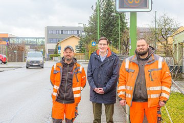 Verkehrsmessung Wallerer Straße