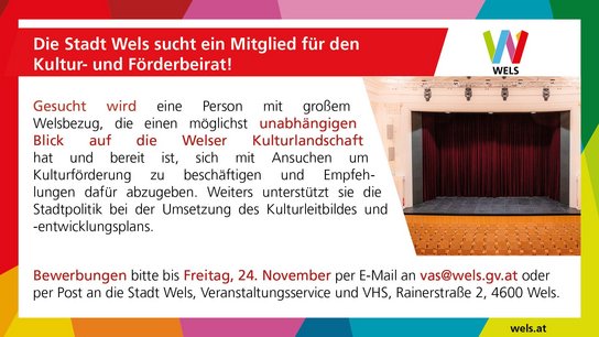 Sujet Kultur- und Förderbeirat