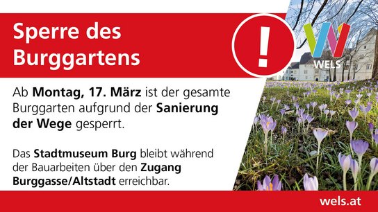 Sujet Sperre Burggarten