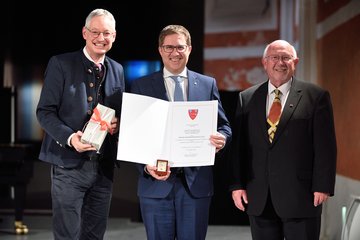 50 Jahre Städtepartnerschaft Wels Straubing Pannermayr Bruder Straubinger Rabl Schäfer © Michael Thallinger