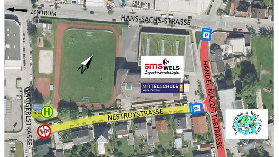 Schulstaße Handel-Mazzetti-Straße