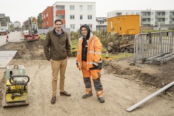 Ganzert Straßenmeisterei Baustelle