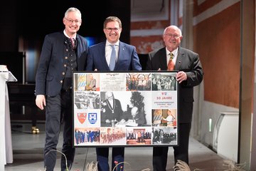 50 Jahre Städtepartnerschaft Wels Straubing Fotocollage Pannermayr Rabl Schäfer © Michael Thallinger