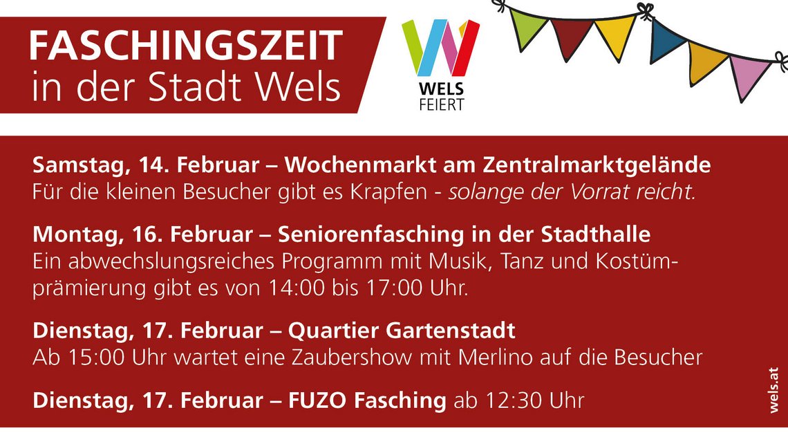 Sujet Faschingszeit 2026