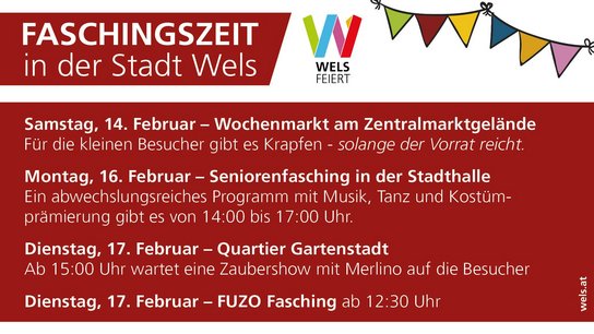 Sujet Faschingszeit 2026