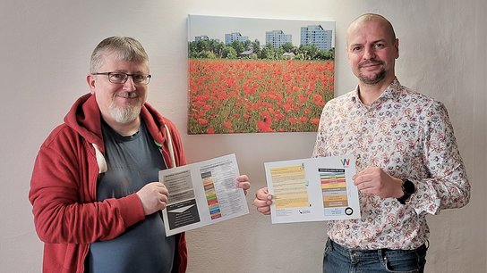 Stoffwindelförderung