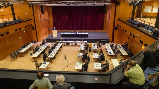 Ansicht Gemeinderatssitzung