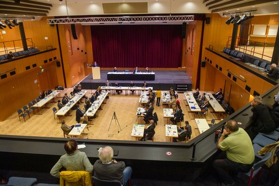 Ansicht Gemeinderatssitzung