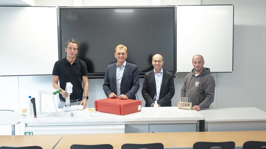 Mittelschule Lichtenegg Physiksaal neu Schinninger