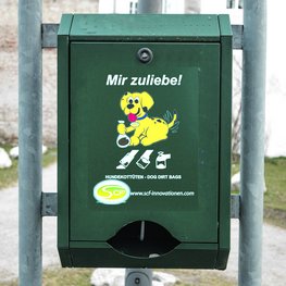 Foto einer Hundestation