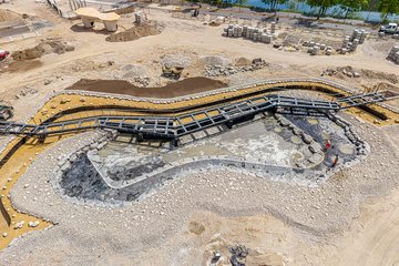 Volksgarten Neu Pferdeskulptur Mai 2026