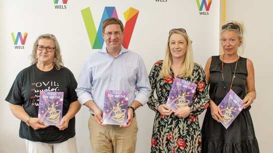 Pressekonferenz 3. Band Elsie und Ovil