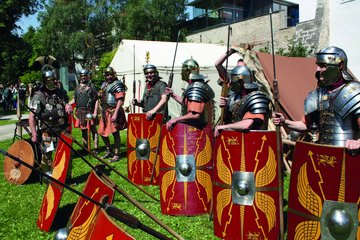 Römerfest Legionäre © Stadtmuseum Wels