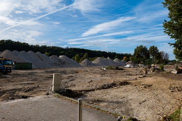 Volksgarten Baustelle