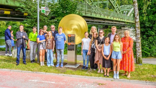 Eröffnung Planetenweg Kroiß Raggl