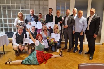 Sportehrenzeichen WTV Kroiß Raggl Schäfer Rammerstorfer