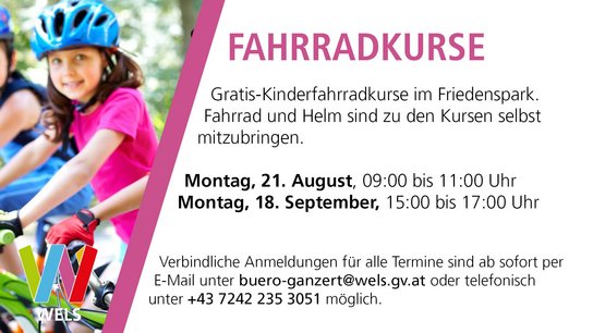 Sujet Kinderfahrradkurse