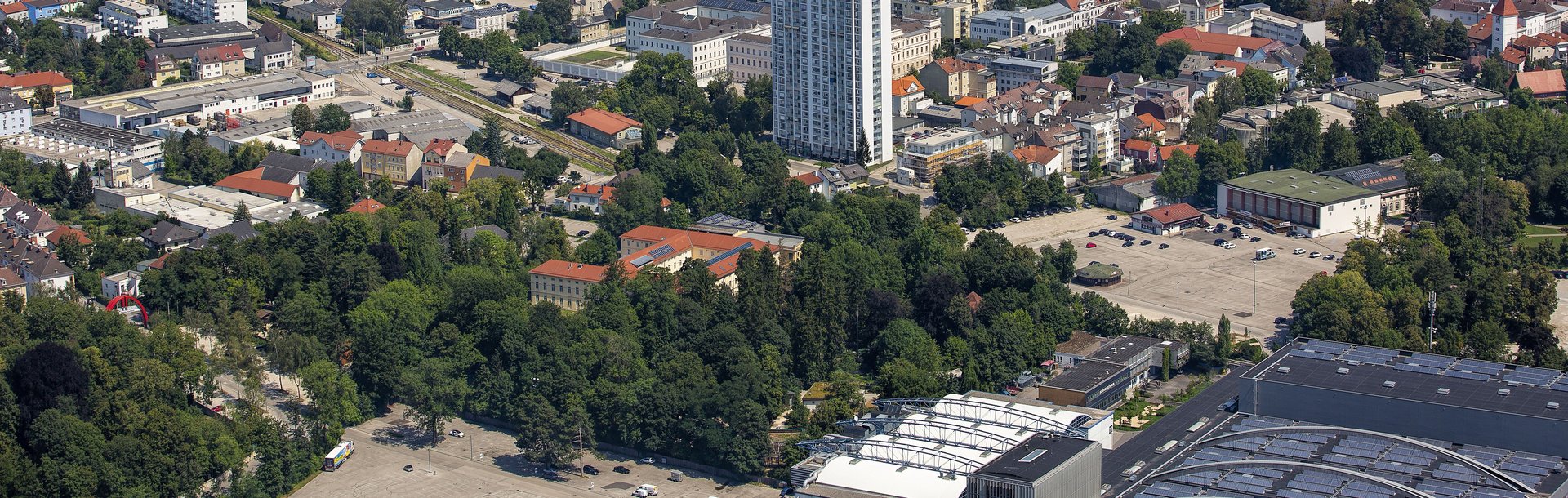 Tiergarten aus der Vogelperspektive