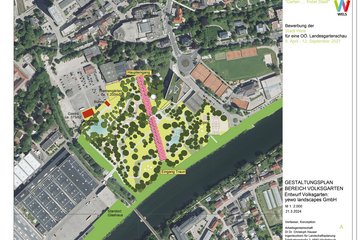 Landesgartenschau 2027 Plan Volksgarten