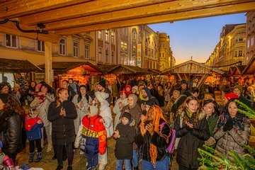 Kindergarten Negrellistraße Aufführung Weihnachtswelt