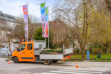 Frühjahrsarbeiten Stadtgärtnerei