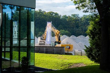 Volksgarten Baustelle