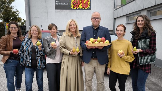 Obstjause Mittelschulen