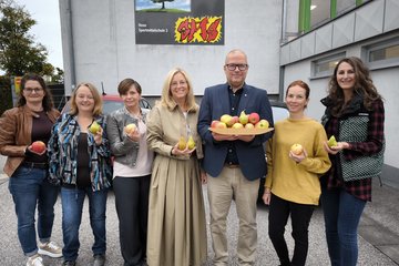 Obstjause Mittelschulen