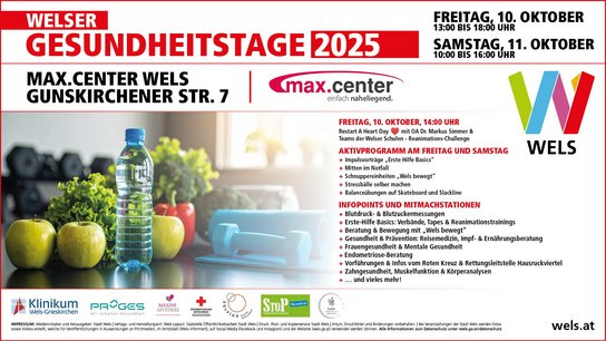 Sujet Welser Gesundheitstage 2025