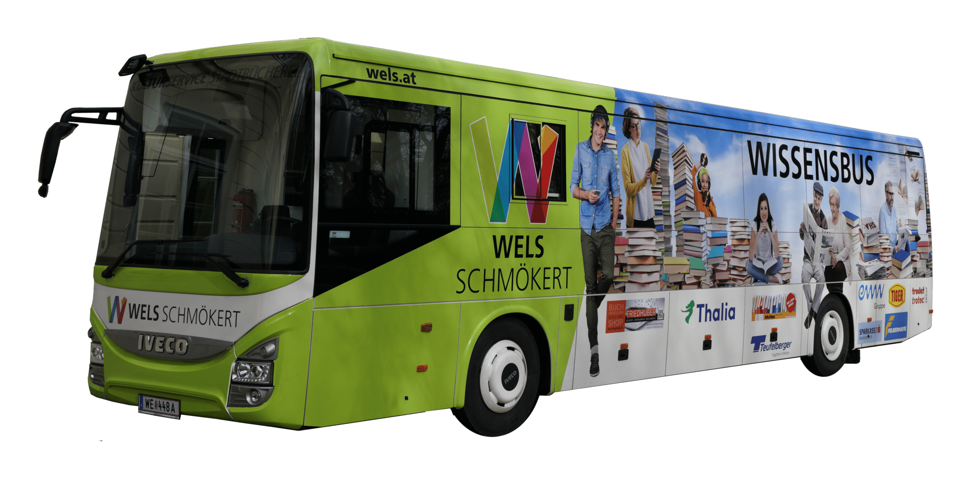 Der Wissensbus der Stadt Wels