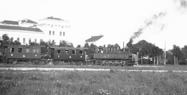 Lokalbahnhof früher