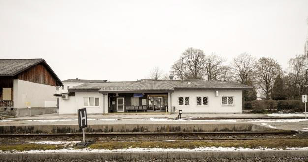 Lokalbahnhof früher