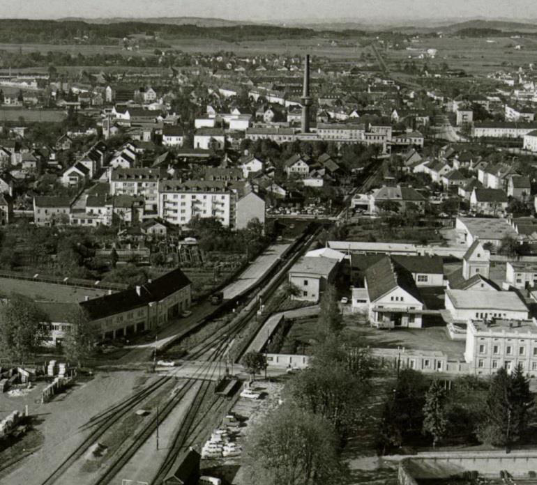 Lokalbahnhof früher
