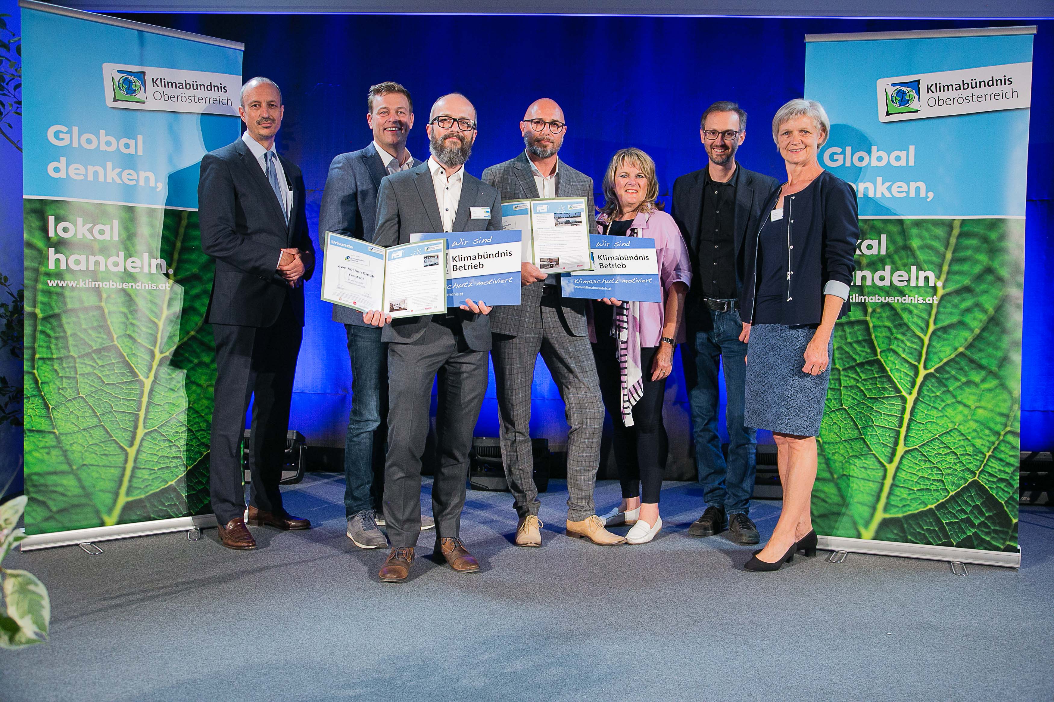 Verleihungsfeier Klimabündniskonferenz