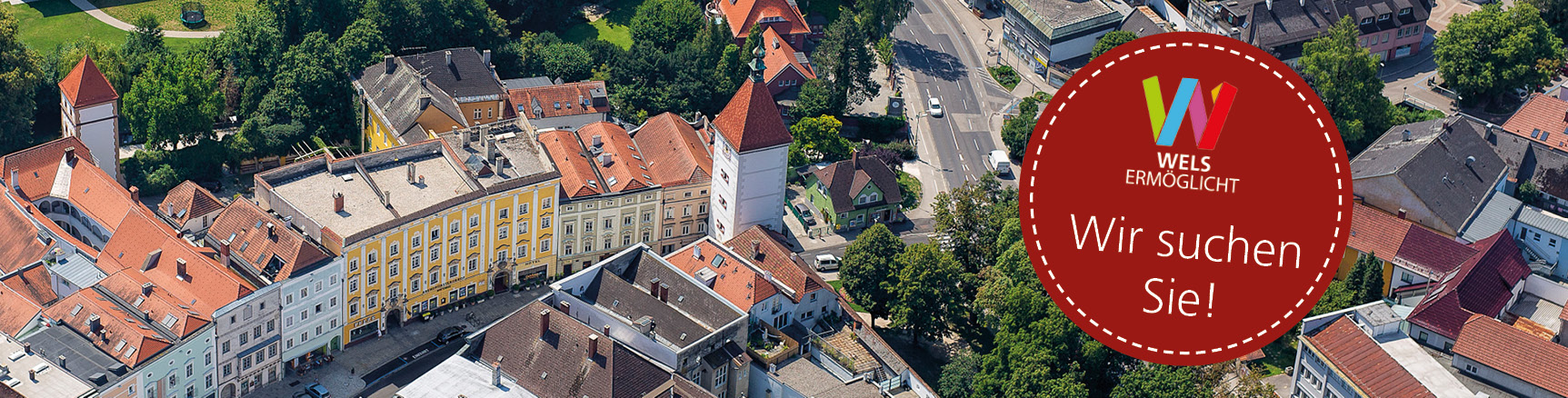 Header - Volontariat für Studierende an Verwaltungshochschulen bei der Stadt Wels